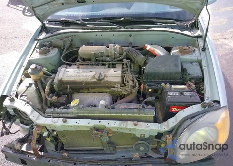 2004 Hyundai Accent Gl/Gt from USA, damaged, VIN KMHCG35C14U314148